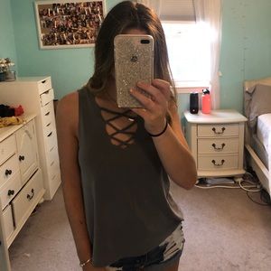 american eagle tank top